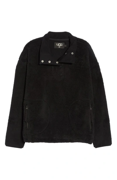 Shop Ugg Atwell High-pile Fleece Jacket In Tar