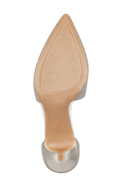Bandolino Zeffer Womens Bow Metallic Pumps In Gold