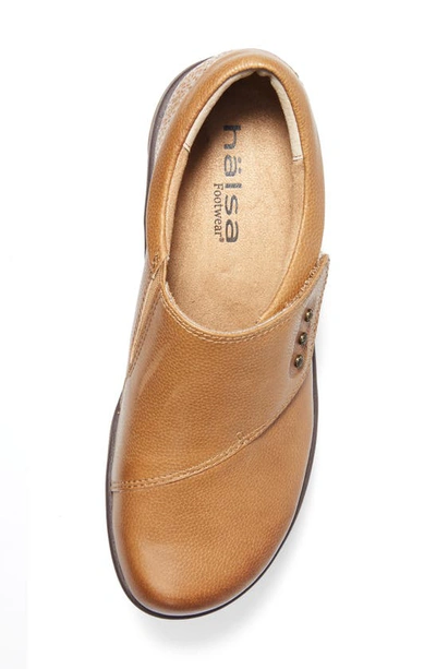 Halsa Footwear Anna Clog In Dark Mustard