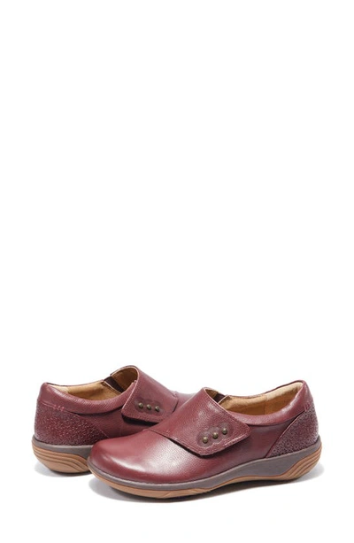 Halsa Footwear Anna Clog In Dark Cherry