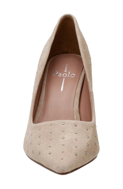 Shop Linea Paolo Pamila Pointed Toe Pump In Fawn