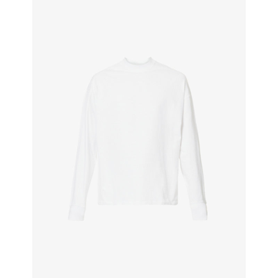Shop Mki Miyuki Zoku Mki Miyuki-zoku Men's White 350gsm Oversized Cotton-jersey T-shirt