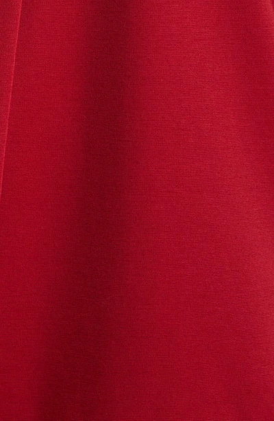 Shop Anne Klein Harmony Pleat Neck Shell In Titan Red