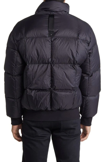 Shop Moose Knuckles 125th Street Quilted Down Coat In Black