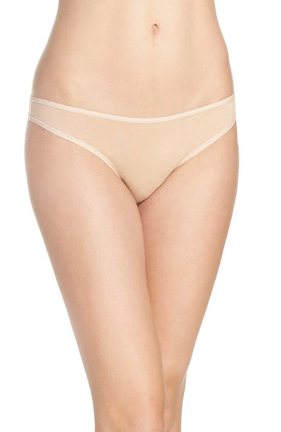 Shop Calvin Klein Form Thong In Bare