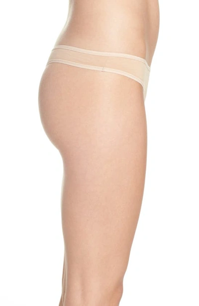 Shop Calvin Klein Form Thong In Bare