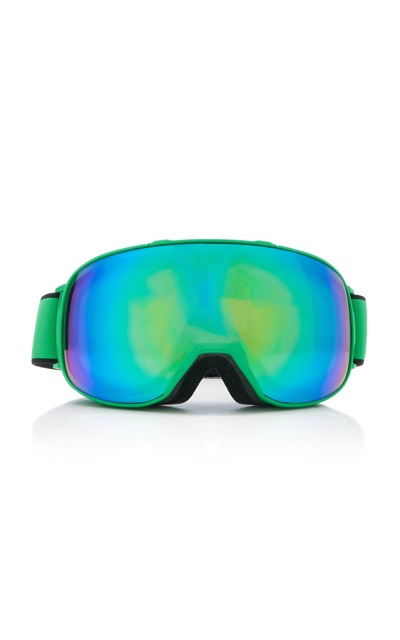 Shop Bottega Veneta Ski Injection Goggles In Green