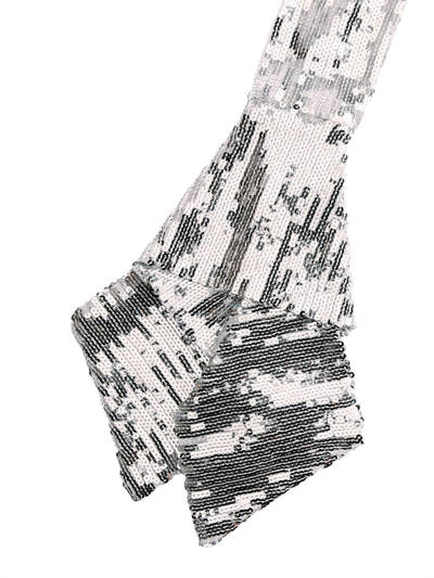 Shop Ami Alexandre Mattiussi Sequin-embellished Midi Dress In 900