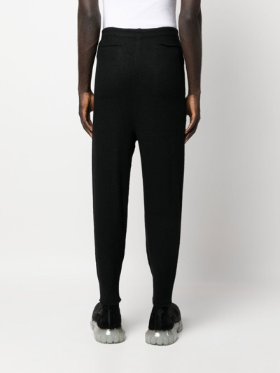 Rick Owens Wide Bela Cotton Pants In Black