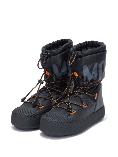 Shop Moon Boot Mtrack Polar Boots In Black