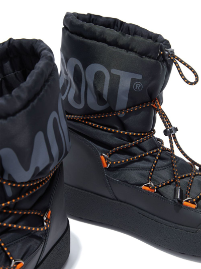 Shop Moon Boot Mtrack Polar Boots In Black