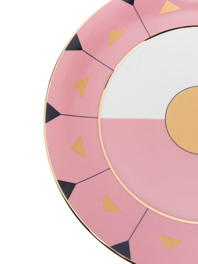 Reflections Copenhagen Madeira Set Of 2 Dinner Plates (27cm) In Pink