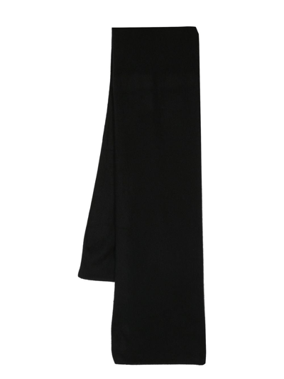 Shop Lisa Yang Paris Oversized Cashmere Scarf In Black