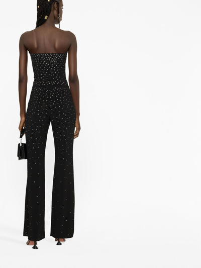 Shop The Andamane Gaia Flared Trousers In Black