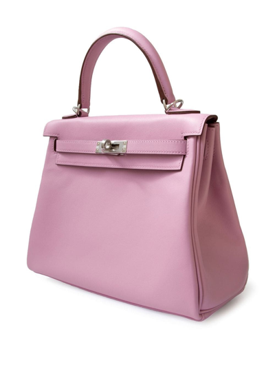 Pre-owned Hermes 2022  Kelly 25 Bag In Pink