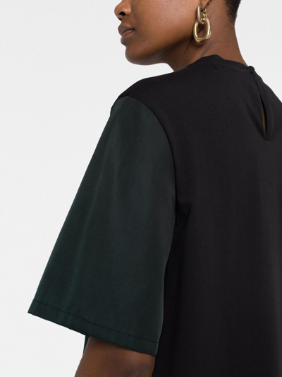 Elie Saab Monogram-print T-shirt In Green