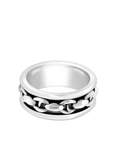 Stephen Webster Classic Sterling-silver Spinning Band In Silver