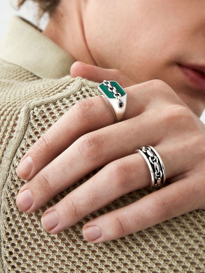 Stephen Webster Classic Sterling-silver Spinning Band In Silver