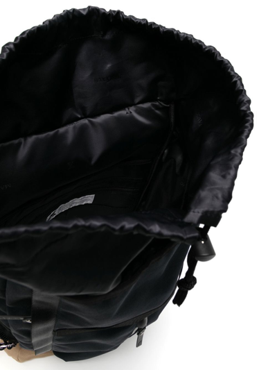 Shop Makavelic Chase Double Line 2 Backpack In Black