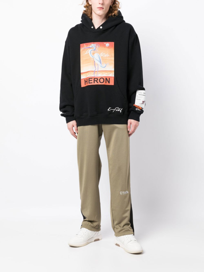 Heron Preston Elasticated-waist Track Pants In Green