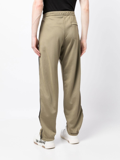 Heron Preston Elasticated-waist Track Pants In Green