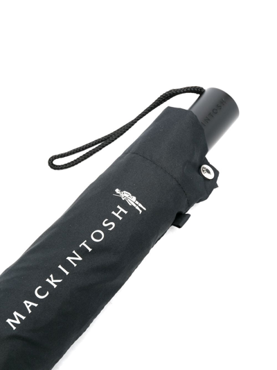 Mackintosh Logo-print Umbrella In Black