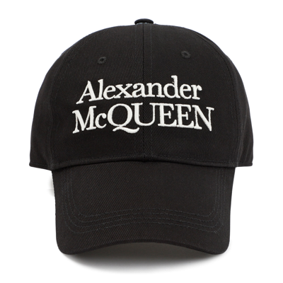 Shop Alexander Mcqueen Stacked Hat In Black