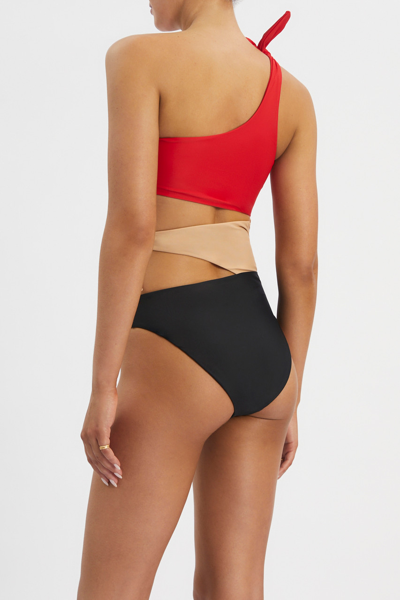 Rebecca Vallance Alvaro Cut-out One-piece