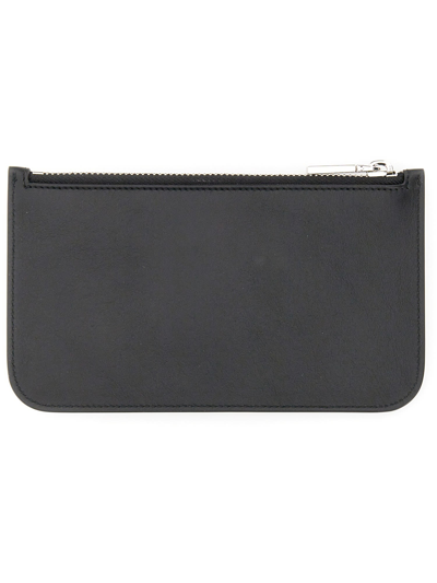 Shop Dsquared2 Pouch With Logo In Nero