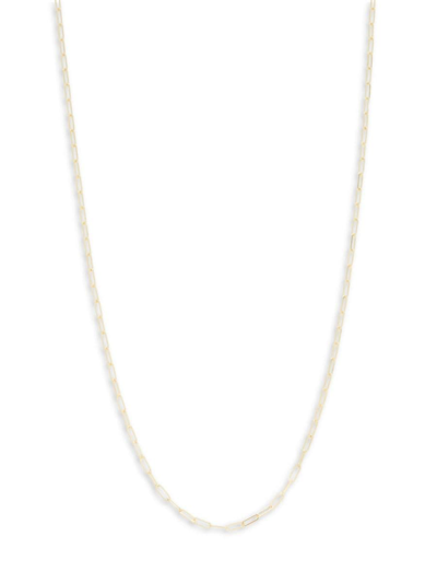 Shop Saks Fifth Avenue Women's 14k Yellow Gold Paperclip Chain Necklace/22"