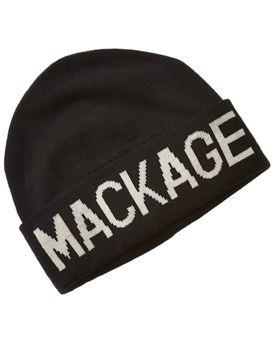 Shop Mackage Kiko Wool-blend Hat In Black