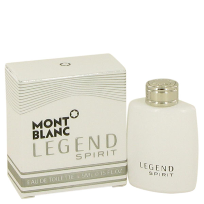 Shop Mont Blanc Mini Edt For Men, 0.15 oz In White