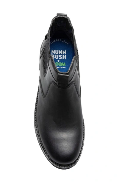 Nunn Bush 1912 Pt Chelsea Mens Mixed Media Leather Chelsea Boots In Black