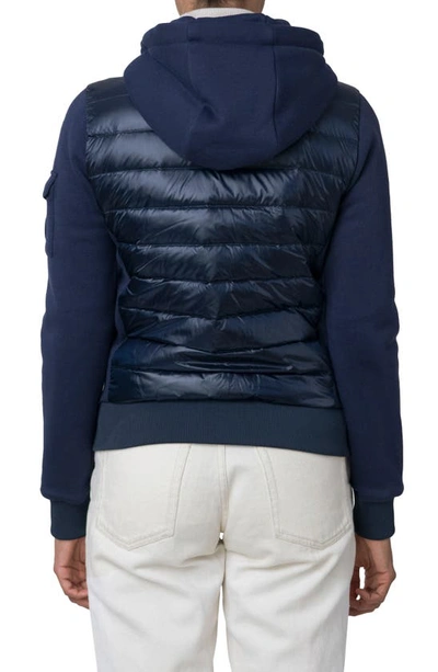 The Recycled Planet Company Luna Recycled Nylon Down Puffer Jacket In Midnight