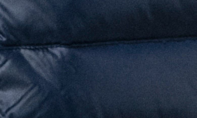 The Recycled Planet Company Luna Recycled Nylon Down Puffer Jacket In Midnight