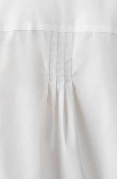 Shop Foxcroft Paulie Button-up Shirt In White