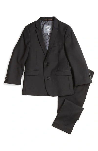 Shop Appaman Two-piece Suit In Vintage Black