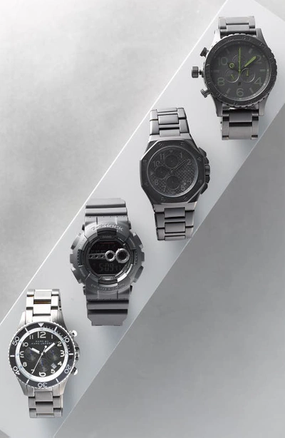 G-shock Men's Xl Digital Black Resin Strap Watch Gd100-1b In Black