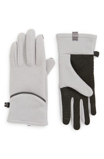 Shop Ur Fleece Gloves In Sleet