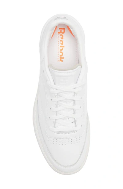 Shop Victoria Beckham Club C Sneaker In Footwear White/ White/ Black