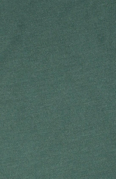 Shop Miki Miette Kids' Buzz Long Sleeve Cotton Henley T-shirt In Green
