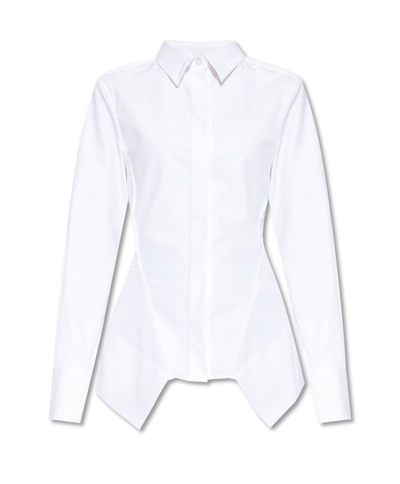 Shop Givenchy Cut In White