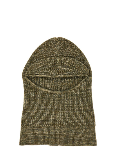 Shop Isabel Marant Knitted Balaclava In Green