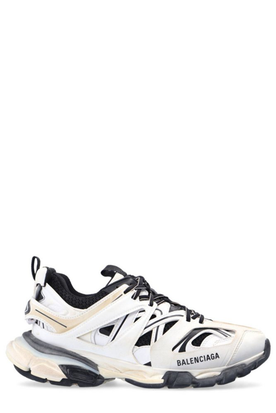 Shop Balenciaga Track Worn Out Sneakers In Multi