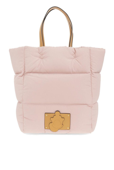 Shop Moncler Genius Moncler X Jw Anderson Padded Tote Bag In Pink