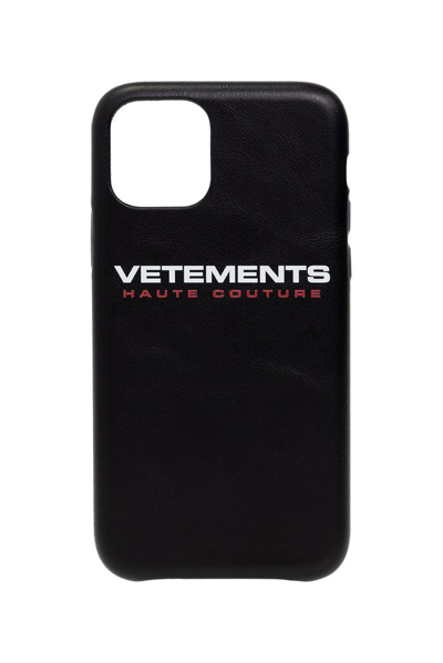 Shop Vetements Logo In Black