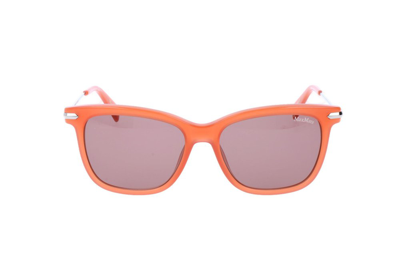 Shop Max Mara Square Frame Sunglasses In Multi