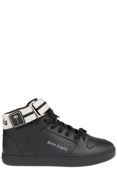 Shop Palm Angels Palm One Hightop Sneakers In Black
