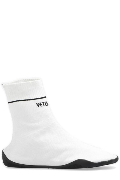 Shop Vetements Vetemens Logo In White