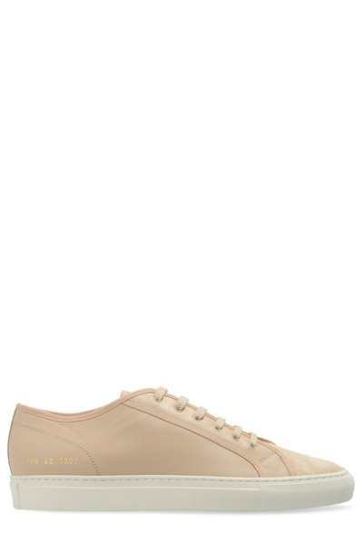 Shop Common Projects Tournament Low In Beige